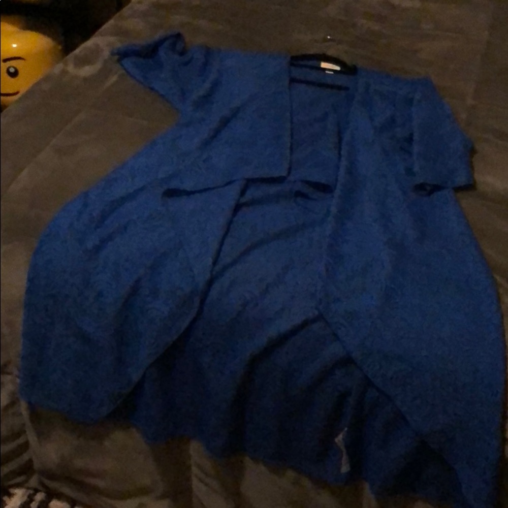LuLaRoe blue lace Shirley